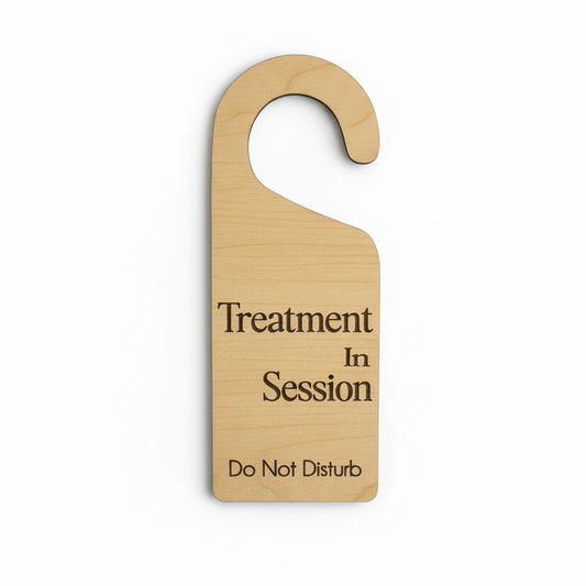 Treatment In Session Door Hanger