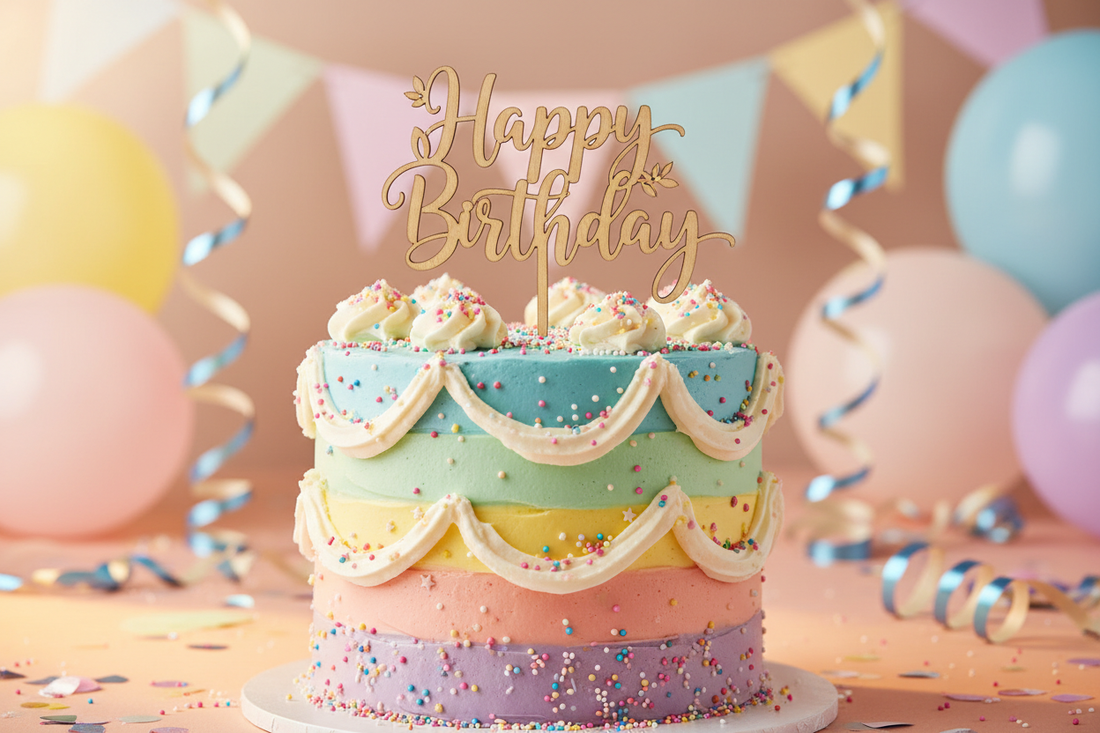 Laser Cutting Cake Toppers: A Beginner's Guide