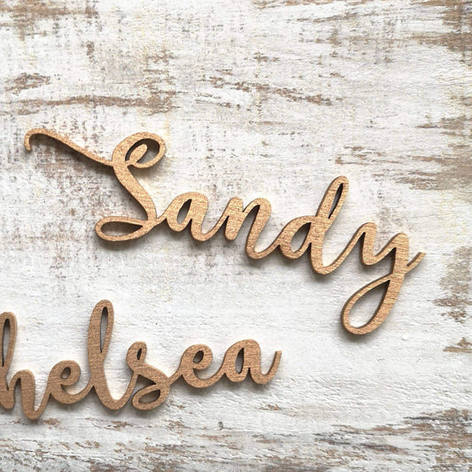 Wood Place Card 2
