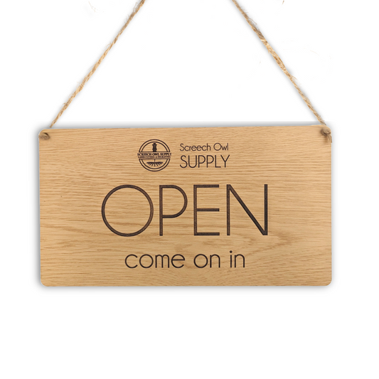 Business open/closed sign