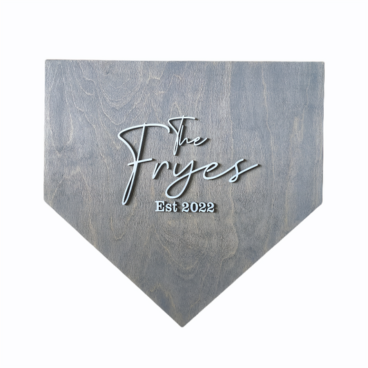 Wedding Guest Book - Home Plate