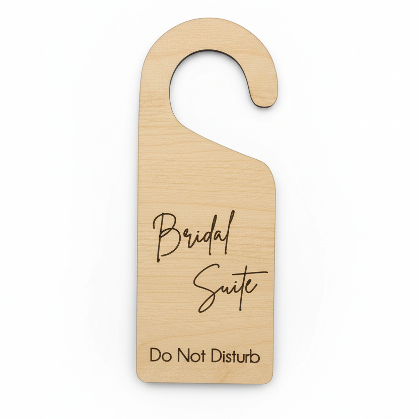 Bridal Suite door hanger