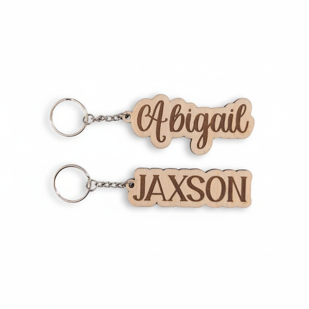 Custom Name Keychains