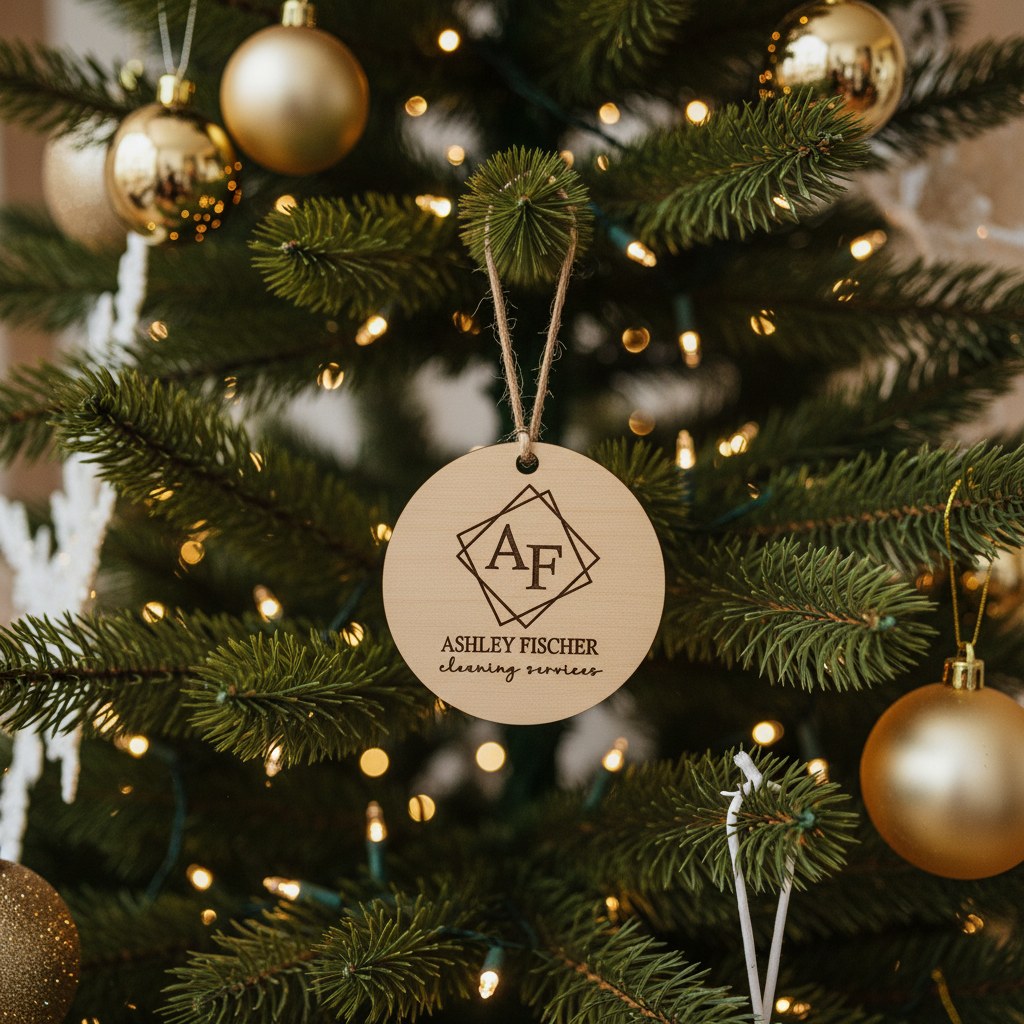 Logo Ornament elegant Christmas tree